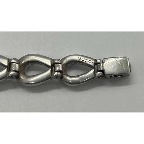 Gucci Horsebit Chain Bracelet Sv925 Old - Picture 6 of 16